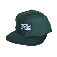 FELT / WORK LOGO HAT (GREEN)