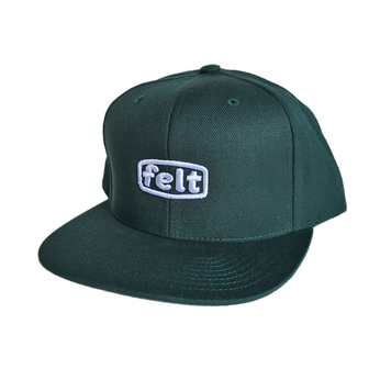 ＦＥＬＴ　／　ＷＯＲＫ　ＬＯＧＯ　ＨＡＴ　（ＧＲＥＥＮ）