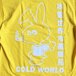 ＣＯＬＤ　ＷＯＲＬＤ　ＦＲＯＺＥＮ　ＧＯＯＤＳ　／　ＣＯＬＤ　ＢＵＮＮＹ　ＬＯＧＯ　ＴＥＥ　（ＹＥＬＬＯＷ）