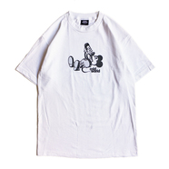 COLD WORLD FROZEN GOODS / LIVE LOVE LAUGH TEE (WHITE)