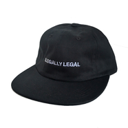 NOTHIN' SPECIAL / ILLEGALLY LEGAL 6-PANEL CAP (BLACK)