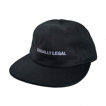 ＮＯＴＨＩＮ’　ＳＰＥＣＩＡＬ　／　ＩＬＬＥＧＡＬＬＹ　ＬＥＧＡＬ　６－ＰＡＮＥＬ　ＣＡＰ　（ＢＬＡＣＫ）