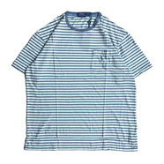 POLO RALPH LAUREN / BORDER TEE (BLUE)