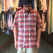 ＷＯＯＬＲＩＣＨ　／　ＣＨＥＣＫ　Ｓ／Ｓ　ＳＨＩＲＴ　（ＲＥＤ）