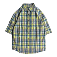 WOOLRICH / CHECK S/S SHIRT (YELLOW)