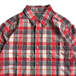 ＷＯＯＬＲＩＣＨ　／　ＣＨＥＣＫ　Ｓ／Ｓ　ＳＨＩＲＴ　（ＲＥＤ）