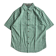 WOOLRICH / CHECK S/S SHIRT (LT.GREEN)