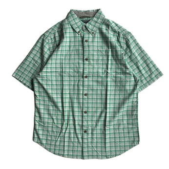 ＷＯＯＬＲＩＣＨ　／　ＣＨＥＣＫ　Ｓ／Ｓ　ＳＨＩＲＴ　（ＬＴ．ＧＲＥＥＮ）