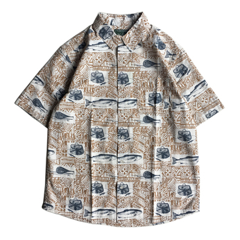 ＷＯＯＬＲＩＣＨ　／　ＰＲＩＮＴＥＤ　Ｓ／Ｓ　ＳＨＩＲＴ　（ＷＨＥＡＴ）