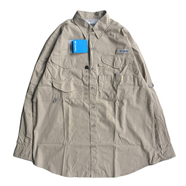 COLUMBIA PFG / FISHING COTTON SHIRT (KHAKI)