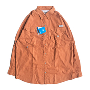 COLUMBIA PFG / FISHING COTTON SHIRT (ORANGE)