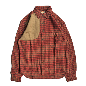 ＷＯＯＬＲＩＣＨ　／　ＦＬＡＮＮＥＬ　ＳＨＯＯＴＩＮＧ　Ｌ／Ｓ　ＳＨＩＲＴ　（ＲＥＤ）