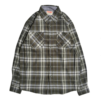 ＷＲＡＮＧＬＥＲ　／　ＦＬＡＮＮＥＬ　ＳＨＩＲＴ　（ＯＬＩＶＥ）