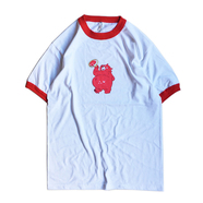 BENCH / KEEP CLEAN TRIM TEE (RED)