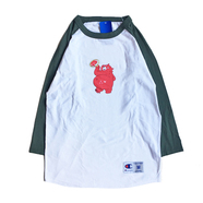 BENCH / KEEP CLEAN RAGLAN (GREEN)