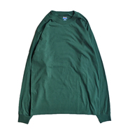 HANES / Beefy LS TEE (DEEP FOREST)