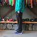 ＣＨＡＭＰＩＯＮ　ＵＳＡ　／　ＲＥＶＥＲＳＥ　ＷＥＡＶＥ　ＳＷＥＡＴ　ＰＡＮＴＳ　（ＢＬＡＣＫ）