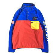 POLO RALPH LAUREN / HI TECH COLOR BLOCKED PULLOVER FLEECE