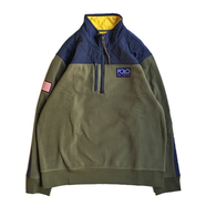 POLO RALPH LAUREN / HI TECH COLOR HYBRID PULLOVER FLEECE