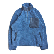 WOOLRICH / FLEECE PULLOVER JACKET (NAVY)