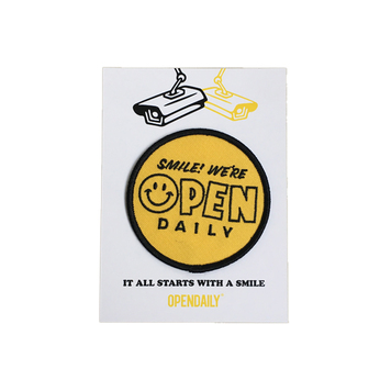 ＯＰＥＮ　ＤＡＩＬＹ　／　Ｓｍｉｌｅ　Ｐａｔｃｈ