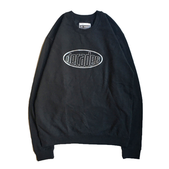 ＴＨＥ　ＤＥＣＡＤＥＳ　ＨＡＴ　／　３Ｍ　ＯＶＡＬ　ＬＯＧＯ　ＣＲＥＷ　ＮＥＣＫ　（ＢＬＡＣＫ）