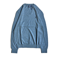 POLO RALPH LAUREN / V NECK SWEATER (LT.BLUE)