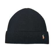 POLO RALPH LAUREN / POLO PONY BEANIE (BLACK)