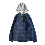 WRANGLER / FLANNEL SHIRT JACKET (BLUE)