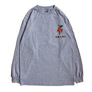 KRU NYC / AM LS TEE (GREY)