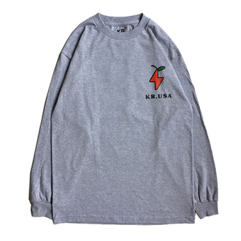 ＫＲＵ　ＮＹＣ　／　ＡＭ　ＬＳ　ＴＥＥ　（ＧＲＥＹ）