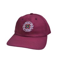 BEDLAM / TARGET CAP (BURGUNDY)