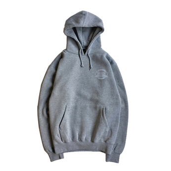 ＢＥＮＣＨ　／　ＯＲＩＧＩＮＡＬ　ＬＯＧＯ　ＨＯＯＤＹ　（ＧＲＥＹ）