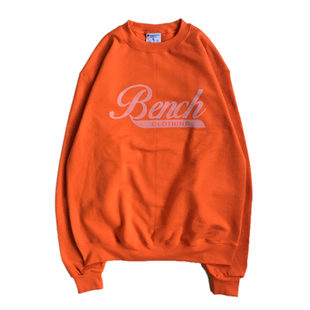 ＢＥＮＣＨ　／　ＬＯＧＯ　ＣＲＥＷ　ＮＥＣＫ　（ＯＲＡＮＧＥ）