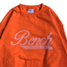 ＢＥＮＣＨ　／　ＬＯＧＯ　ＣＲＥＷ　ＮＥＣＫ　（ＯＲＡＮＧＥ）