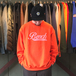 ＢＥＮＣＨ　／　ＬＯＧＯ　ＣＲＥＷ　ＮＥＣＫ　（ＯＲＡＮＧＥ）