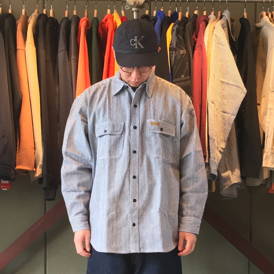 ONLINE SHOP：[deadstock] FIVE BROTHER / HICKORY LS SHIRT｜BEDLAMやNOTHIN