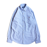 POLO RALPH LAUREN / STRIPE BUTTON SHIRT