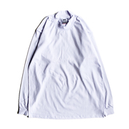 PRO CLUB / MOCK NECK LS TEE (WHITE)