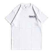 DAVE'S NEW YORK / LOGO TEE (WHITE) - XXL