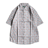WOOLRICH / PRINTED S/S SHIRT (GREY)