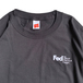 ＦｅｄＥｘ　／　ＬＯＧＯ　ＴＥＥ　（ＢＬＡＣＫ）