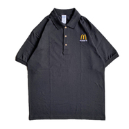 McDonald's / I'M LOVIN' IT POLO SHIRT (BLACK)