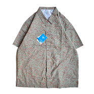 COLUMBIA PFG / COTTON PRINT SHIRT (BROWN)