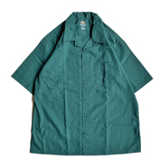 RED KAP / OPEN COLLAR SHIRT (GREEN)