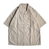 RED KAP / OPEN COLLAR SHIRT (KHAKI)