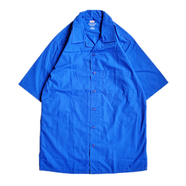 RED KAP / OPEN COLLAR SHIRT (BLUE)