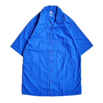 ＲＥＤ　ＫＡＰ　／　ＯＰＥＮ　ＣＯＬＬＡＲ　ＳＨＩＲＴ　（ＢＬＵＥ）