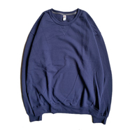 FRUIT OF THE LOOM / 7.2oz SOFSPUN CREW NECK (NAVY)