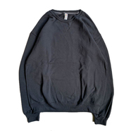 FRUIT OF THE LOOM / 7.2oz SOFSPUN CREW NECK (BLACK)